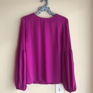 Fuschia blouse